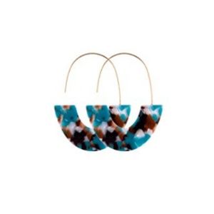Acrylic Resin Statement Earrings - NWT